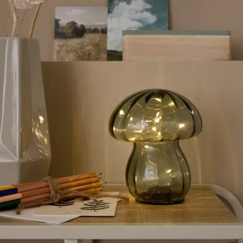 Champignon à poser Led H.13 cm AURELIA Vert