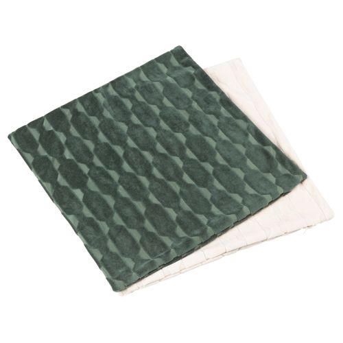 Housse de coussin 40x40 cm SARAH Vert