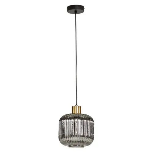 Suspension D. 20 cm GOLDY Noir vue de face