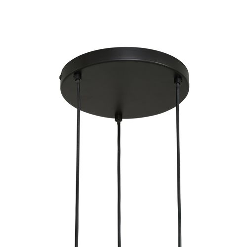 Suspension 3 lumières SELENA Noir