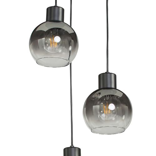 Suspension 3 lumières SELENA Noir