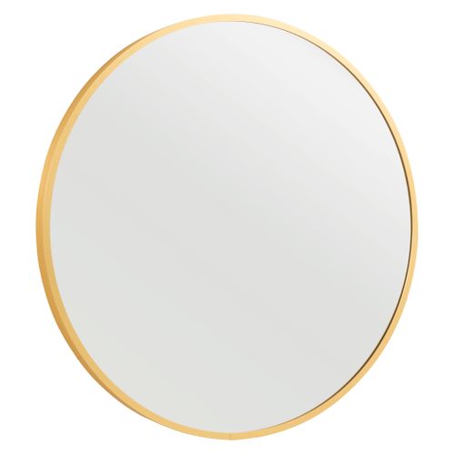 Miroir rond D. 48 cm CIRCLE Doré