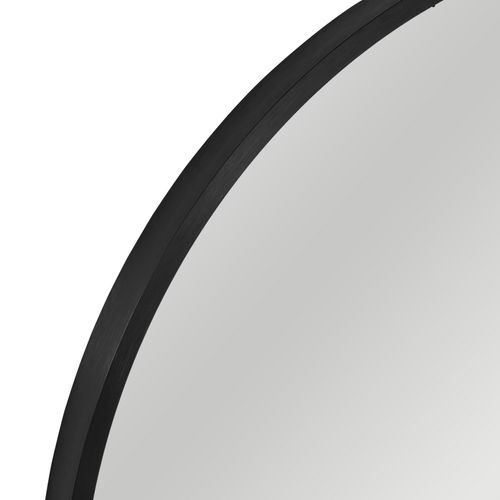 Miroir rond D. 48 cm CIRCLE Noir