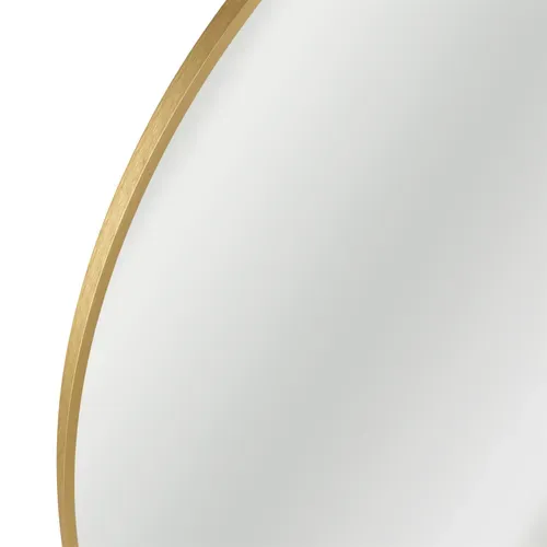 Miroir rond D. 110 cm CIRCLE Doré