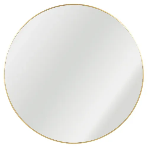 Miroir rond D. 110 cm CIRCLE Doré