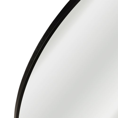 Miroir rond D. 110 cm CIRCLE Noir