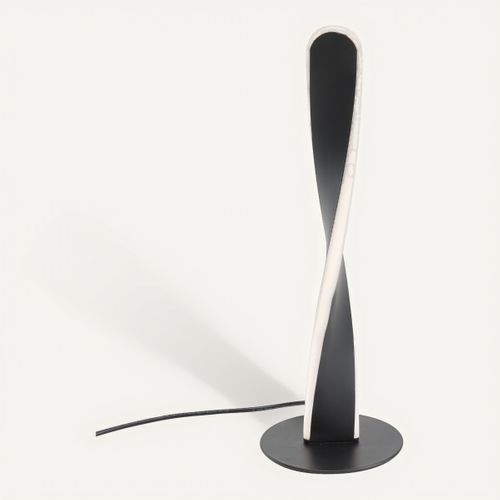 Lampe LED à poser H. 35 cm TWIST Noir
