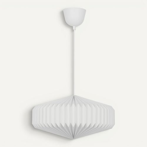 Suspension D. 44 cm PURE Blanc vue 3/4