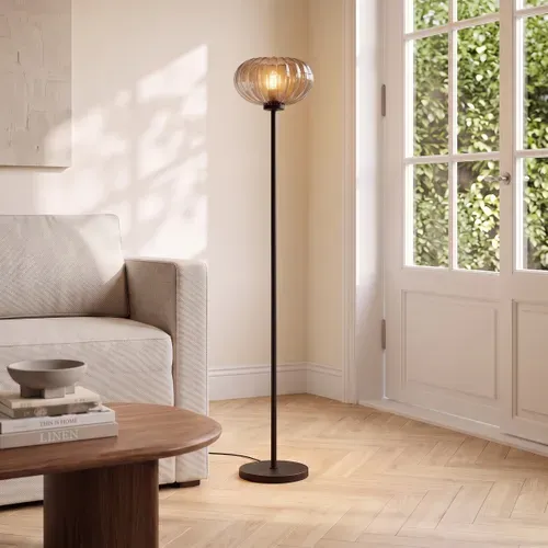 Lampadaire droit H. 160 cm VERRA Noir