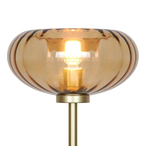 Lampadaire droit H. 160 cm VERRA Ambré vue détaillée