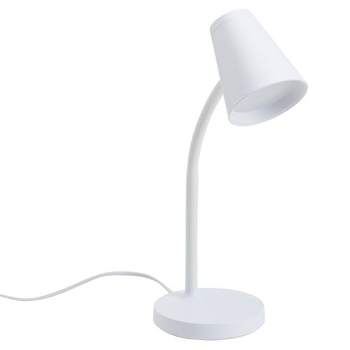 Lampe de bureau LED H. 42 cm ALUMA Blanc vue 3/4