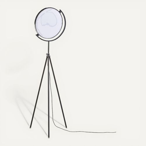 Lampadaire trépied H. 160 cm EDO Noir vue 3/4