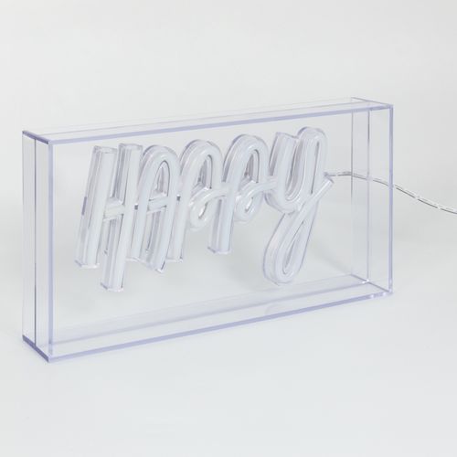 Happy néon LED USB HAPPY Multicolore