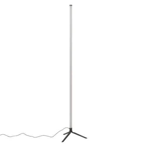 Lampe de sol LED RGB H. 136 cm TUBE Multicolore vue 3/4