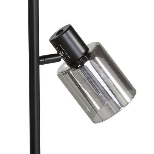 Lampadaire 3 têtes H. 150 cm ELIA Noir vue détaillée