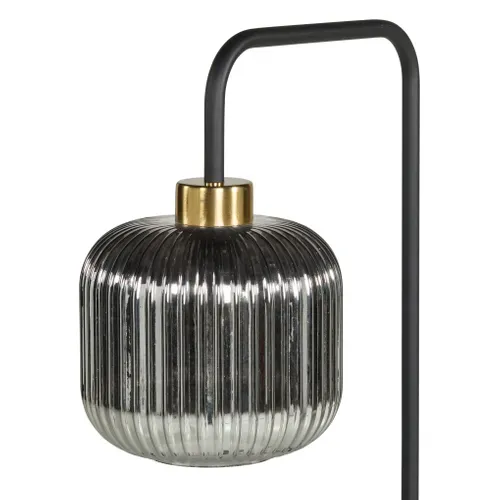 Lampadaire arc H. 160 cm GOLDY Noir vue détaillée