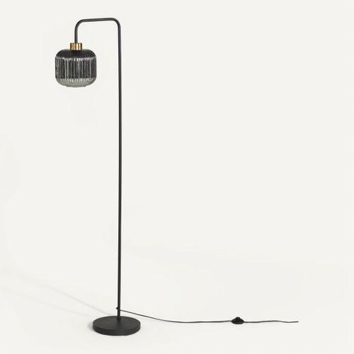 Lampadaire arc H. 160 cm GOLDY Noir vue 3/4