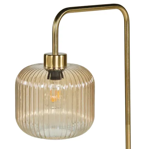 Lampadaire arc H. 160 cm GOLDY Doré vue détaillée