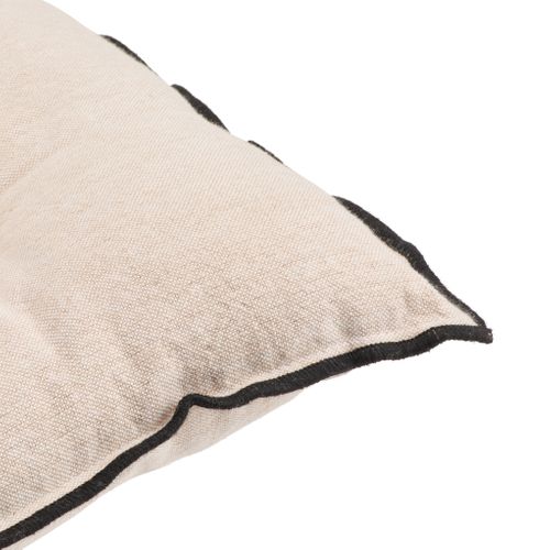 Coussin de chaise 40x40 cm BAHIA Greige vue détaillée
