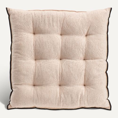 Coussin de chaise 40x40 cm BAHIA Greige vue de face