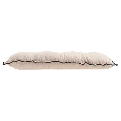 Coussin de chaise 40x40 cm BAHIA Greige vue de profil