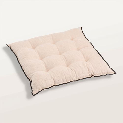Coussin de chaise 40x40 cm BAHIA Greige vue 3/4
