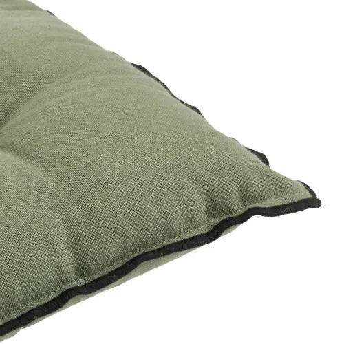 Coussin de chaise 40x40 cm BAHIA Kaki vue détaillée