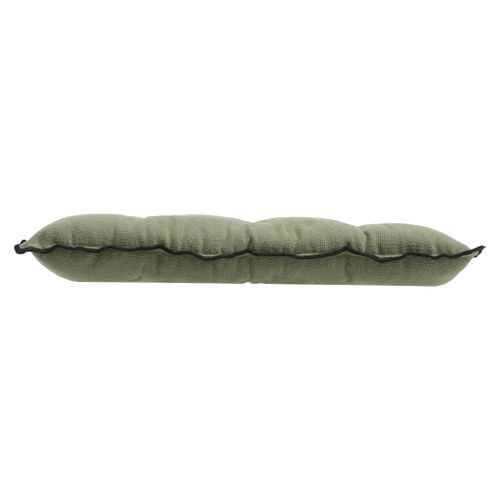 Coussin de chaise 40x40 cm BAHIA Kaki vue de profil