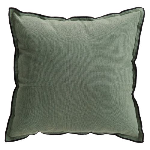 Coussin 40x40 cm BAHIA Kaki vue de face