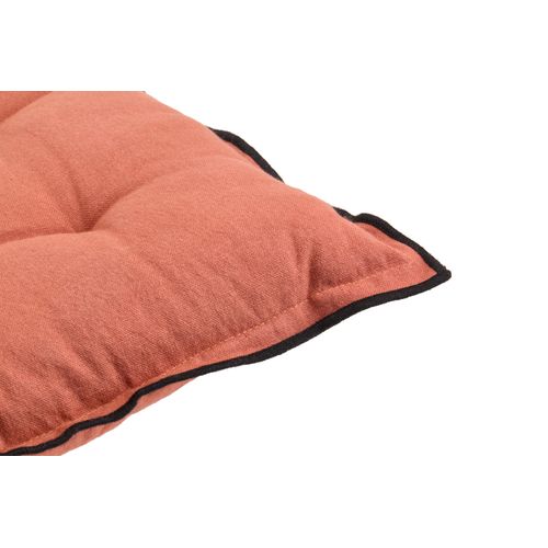 Coussin de chaise 40x40 cm BAHIA Terracotta vue détaillée