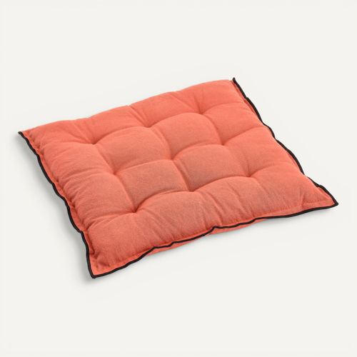 Coussin de chaise 40x40 cm BAHIA Terracotta vue 3/4