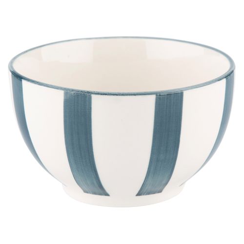 Service de vaisselle 12 pièces AMALFI Blanc / Bleu