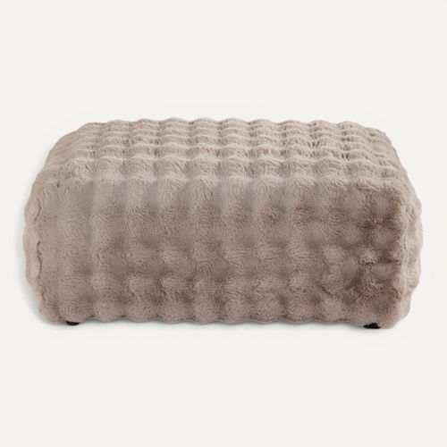 POUF BELLO tissu grege