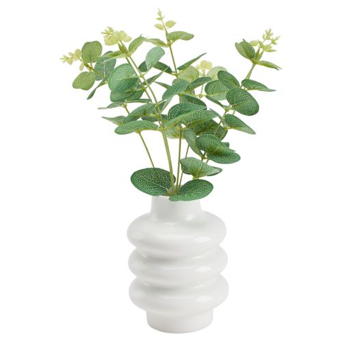 Eucalyptus en vase H. 32 cm HELENE Vert vue de face