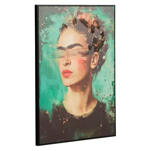Tableau 48x68 cm FRIDA Vert