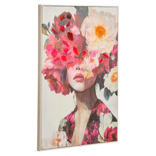 Tableau 48x68 cm OPHELIA Rose