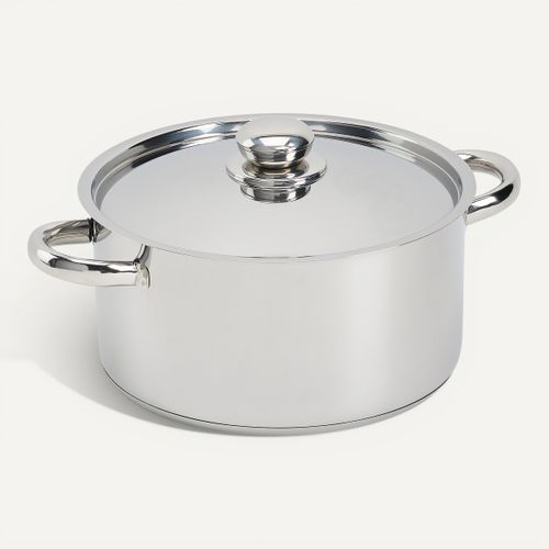 Batterie de cuisine 7 pièces NOVA Gris vue de face