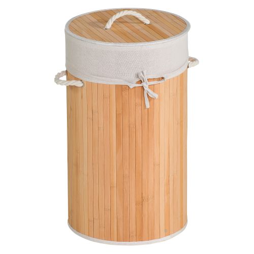 Panière à linge 58L MIZU Naturel vue 3/4
