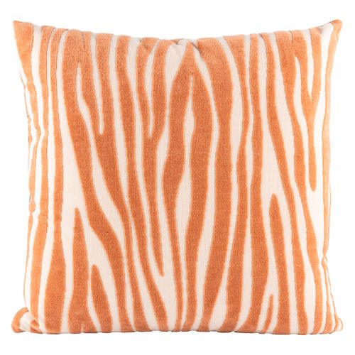 Coussin 45x45 cm ZELINE Terracotta