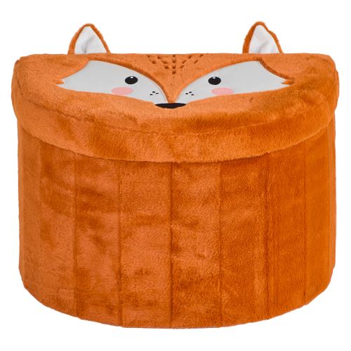 Pouf pliable pour enfant RENARD Orange