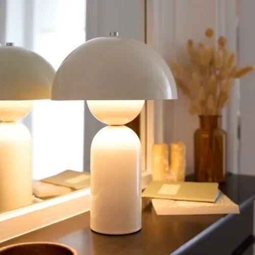 Lampe à poser H. 31 cm CAPSULA Beige