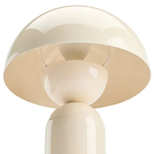 Lampe à poser H. 31 cm CAPSULA Beige vue détaillée