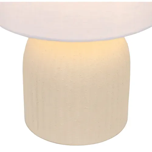 Lampe à poser H. 27 cm LISIA Beige vue accessoires