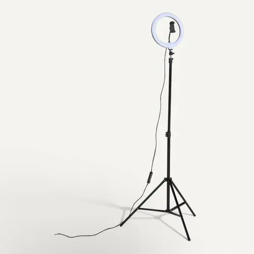 Trépied led H. 210 cm ANA Noir vue 3/4