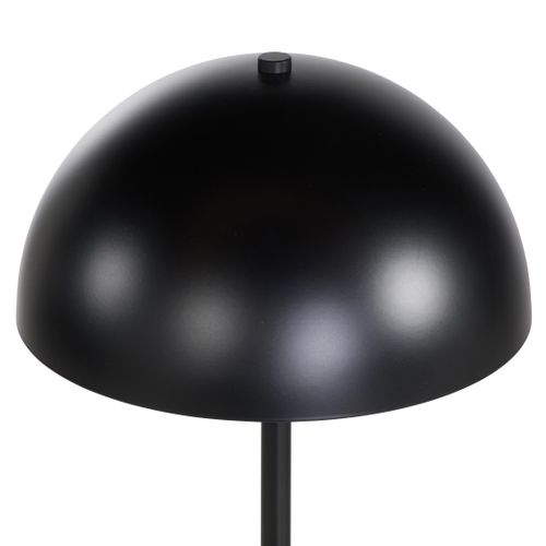 Lampadaire en métal H. 150 cm MATEO Noir