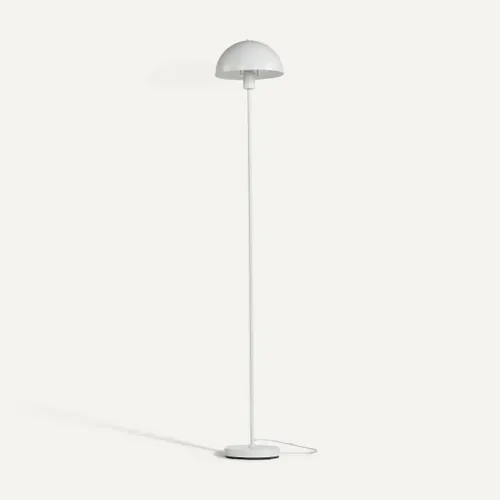 Lampadaire en métal H. 150 cm MATEO Beige vue 3/4