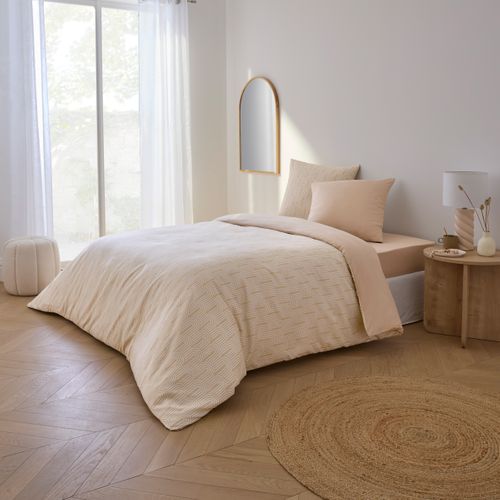 Parure 240x220 cm + 2 taies DREAMEA LEANE vue d'ambiance 1