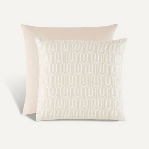 Parure 240x220 cm + 2 taies DREAMEA LEANE vue de face