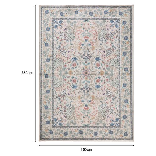 Tapis 160x230 cm FLORE Beige