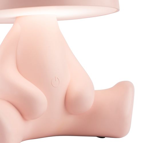 Lampe à poser enfant H. 22 cm MILO Rose vue détaillée